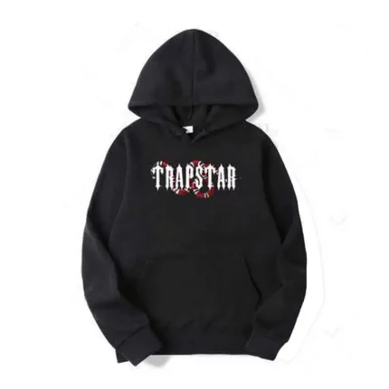 Black Trapstar Snake Hoodie