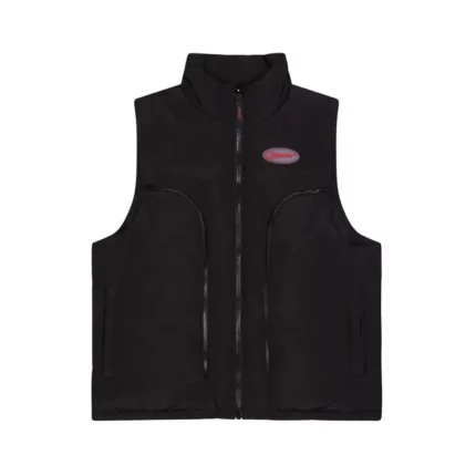 Red and Black Trapstar Gilet Jacket